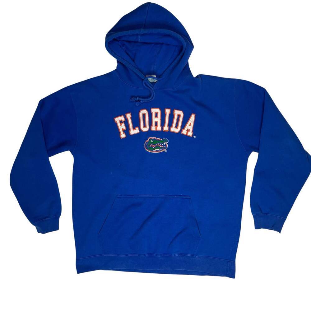 Florida Gators Hoodie Blue NCAA Pullover Sweatshirt Mens XXL